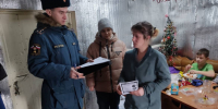 Профилактический противопожарный рейд в Шемышейском районе - Шемышейский район